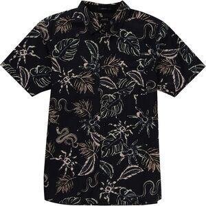 NWT Roark Men’s Journey Tropakill Short-Sleeve Shirt Small Spiders Cotton